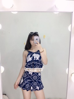 Bikini thổ cẩm hàng QC siêu đẹp 😍