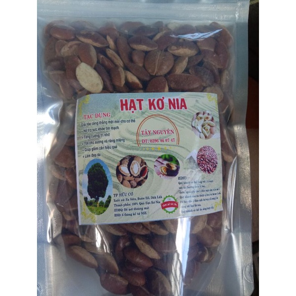1kg Hạt Kơ nia Rừng Đaklak Béo Ngậy, Giòn Thơm, Giàu Dinh Dưỡng 100% Tự Nhiên Không Hóa Chất,konia, ko nia