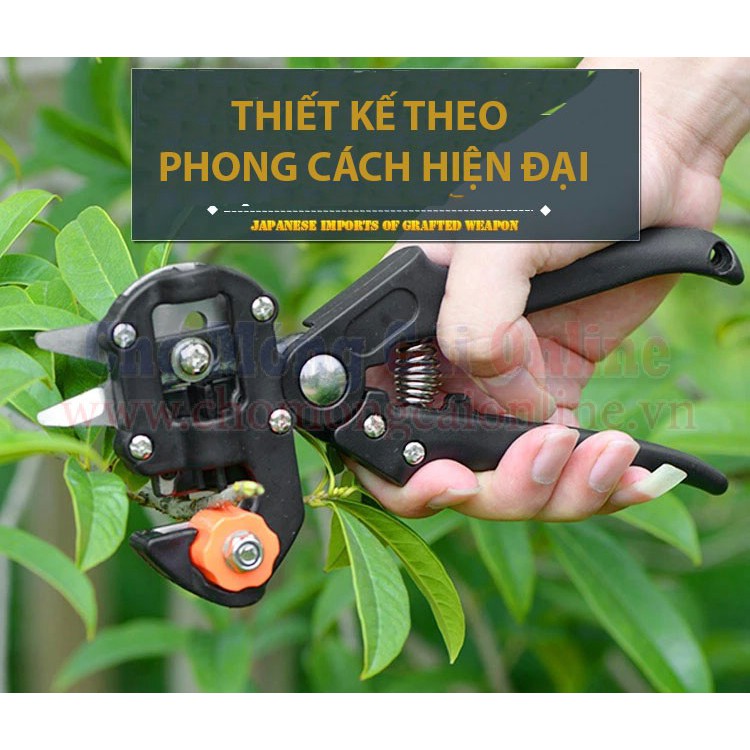 Kéo Chiết Ghép Cành Cây Đa Năng Tặng kèm thêm 2 lưỡi thay thế