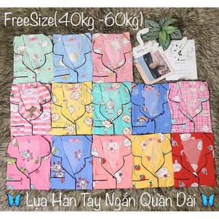 ( FreeSize Lụa Hàn ) Đồ Bộ Pijama lụa TNQD