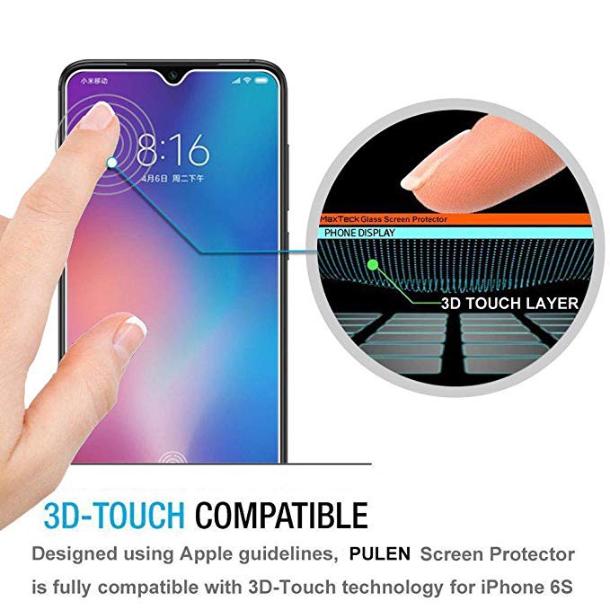 Miếng Dán Kính Cường Lực Cho Xiaomi Mi CC9 (Trong Suốt)