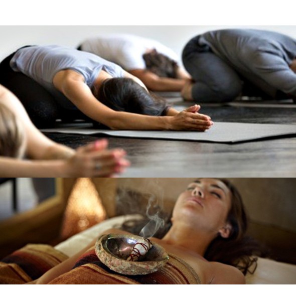 bó lá tuyết tùng (Cedar Smudge) xông nhà