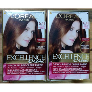 THUỐC NHUỘM TÓC L’Oreal Paris Excellence Cream Coloration 6.41