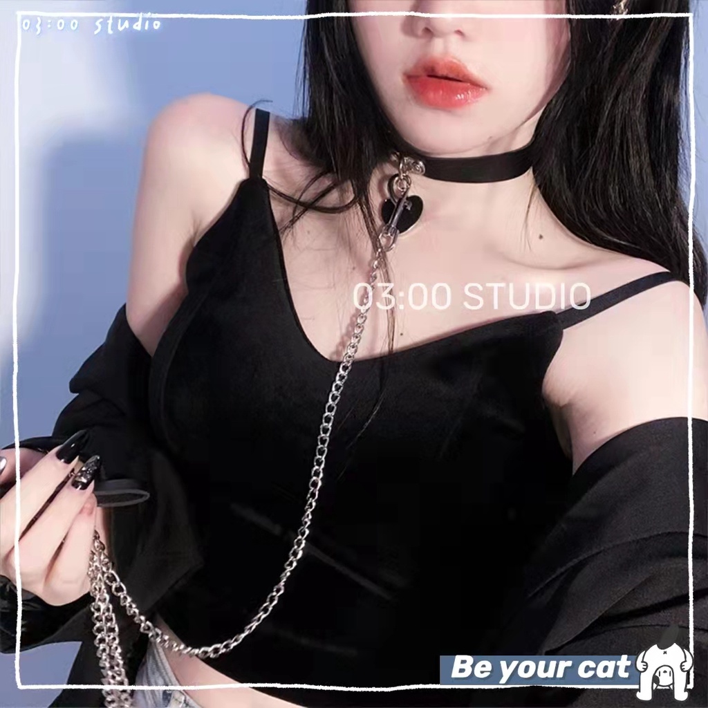 Be Your cat dây chuyền tình yêu--Có thể kết hợp với bất kì váy ngủ nào của shop