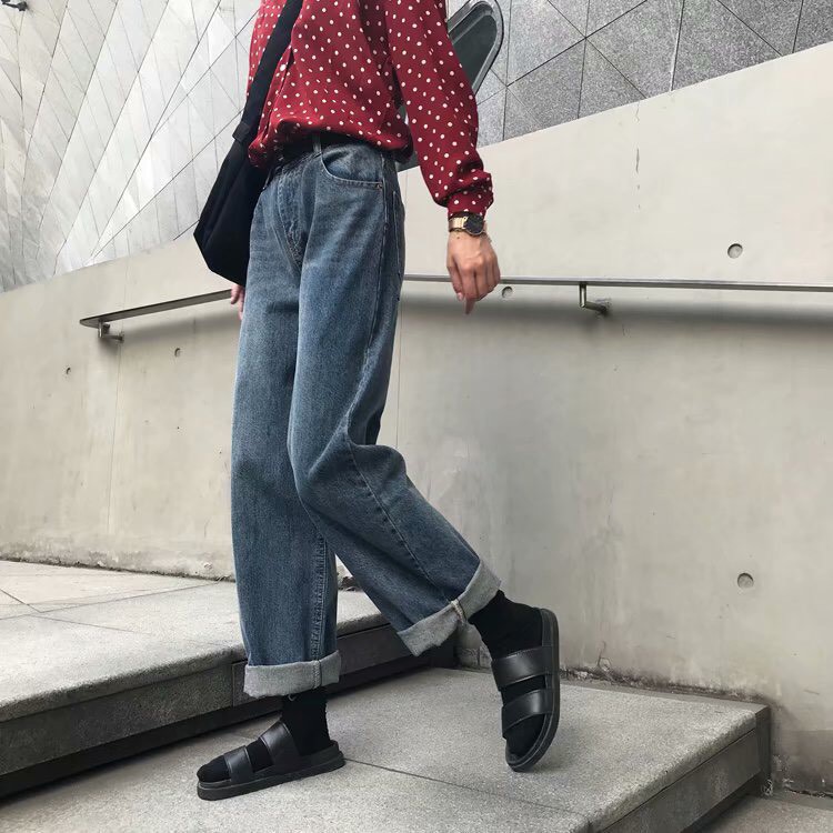 Quần Jean ống rộng 🌸FREESHIP🌸 Giảm 10k nhập mã [ QUAN JEAN ] 🌸 Quần jean nữ ống rộng trẻ trung xinh đẹp | BigBuy360 - bigbuy360.vn