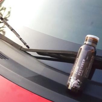 Popular) Masterpiece Trim Restorer Package - Black Plastic Car Medicine