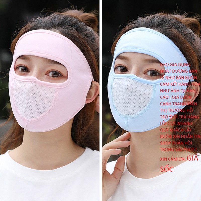 Khẩu trang vải cottonn Chất Đẹp loại dầy thoáng khi có lỗ thông thoáng chống tia uv kháng bụi