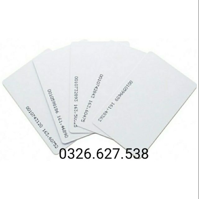 Thẻ ID, thẻ IC trắng