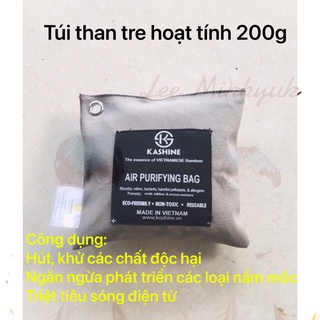 Túi than hoạt tính tre khử mùi hút ẩm,lọc không khí kashine 200g