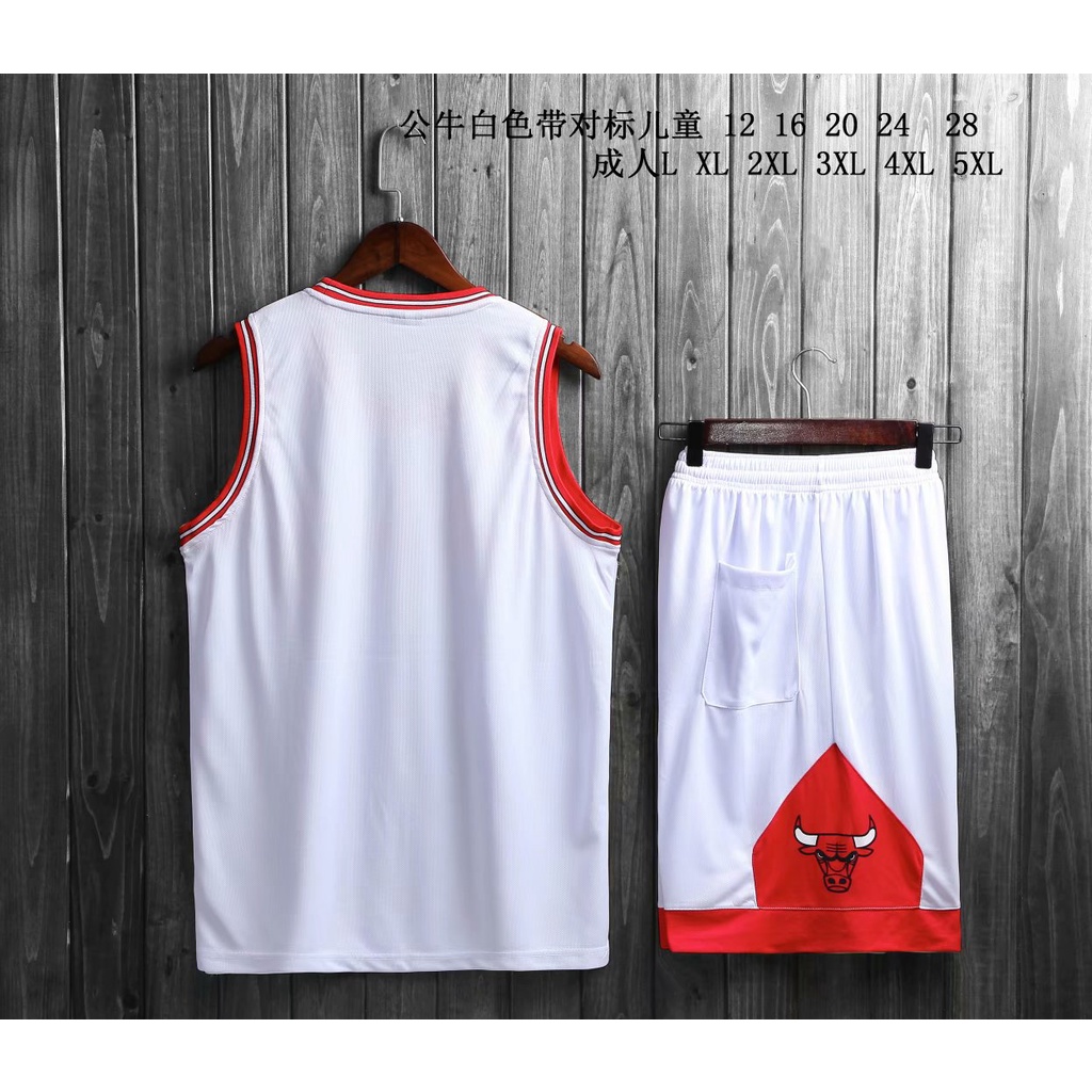 Bộ quần áo bóng rổ Nba sát nách thời trang mùa hè cho nam 12-14-16 tuổi