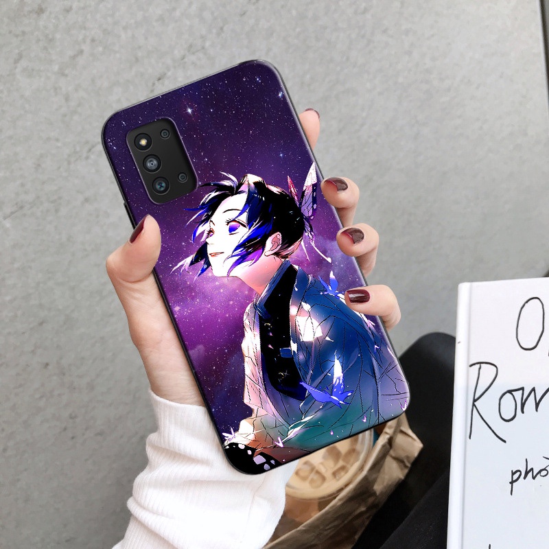 Ốp Điện Thoại Silicon Mềm Hình Demon Slayer Shinobu Kocho Cho Realme C2 C3 C11 C12 C15 C17 C20 C21 5 5i 5s 8 8 Pro NK103