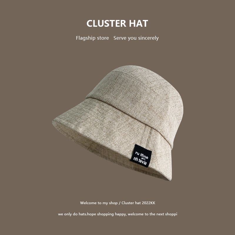 Nón bucket uzllang vải thời trang