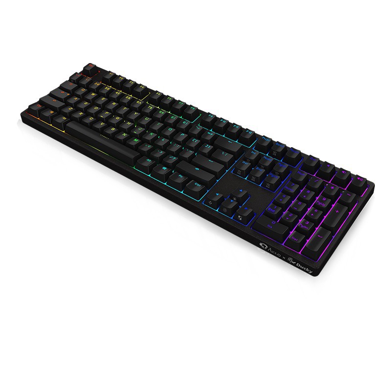 Bàn phím gaming AKKO 3108S RGB Pro Black - Bảo hành chính hãng 1 đổi 1