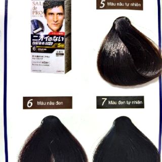 THUỐC NHUỘM TÓC BẠC SALON de PRO