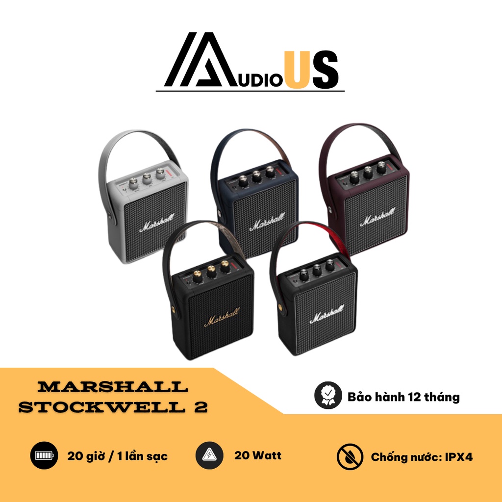 Loa Bluetooth Marshall Stockwell 2 [Hàng Chính Hãng]