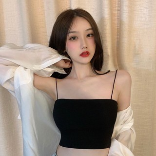 Áo 2 dây nữ sợi bún chất liệu thun co giãn 4 chiều