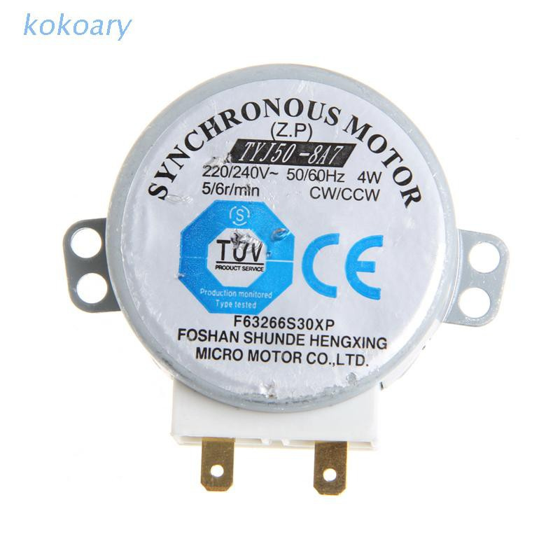 Động Cơ Đồng Bộ Ac 220-240v 4w 6rpm 48mm Cho Máy Thổi Khí 50 / 60hz Tyj50-8A7