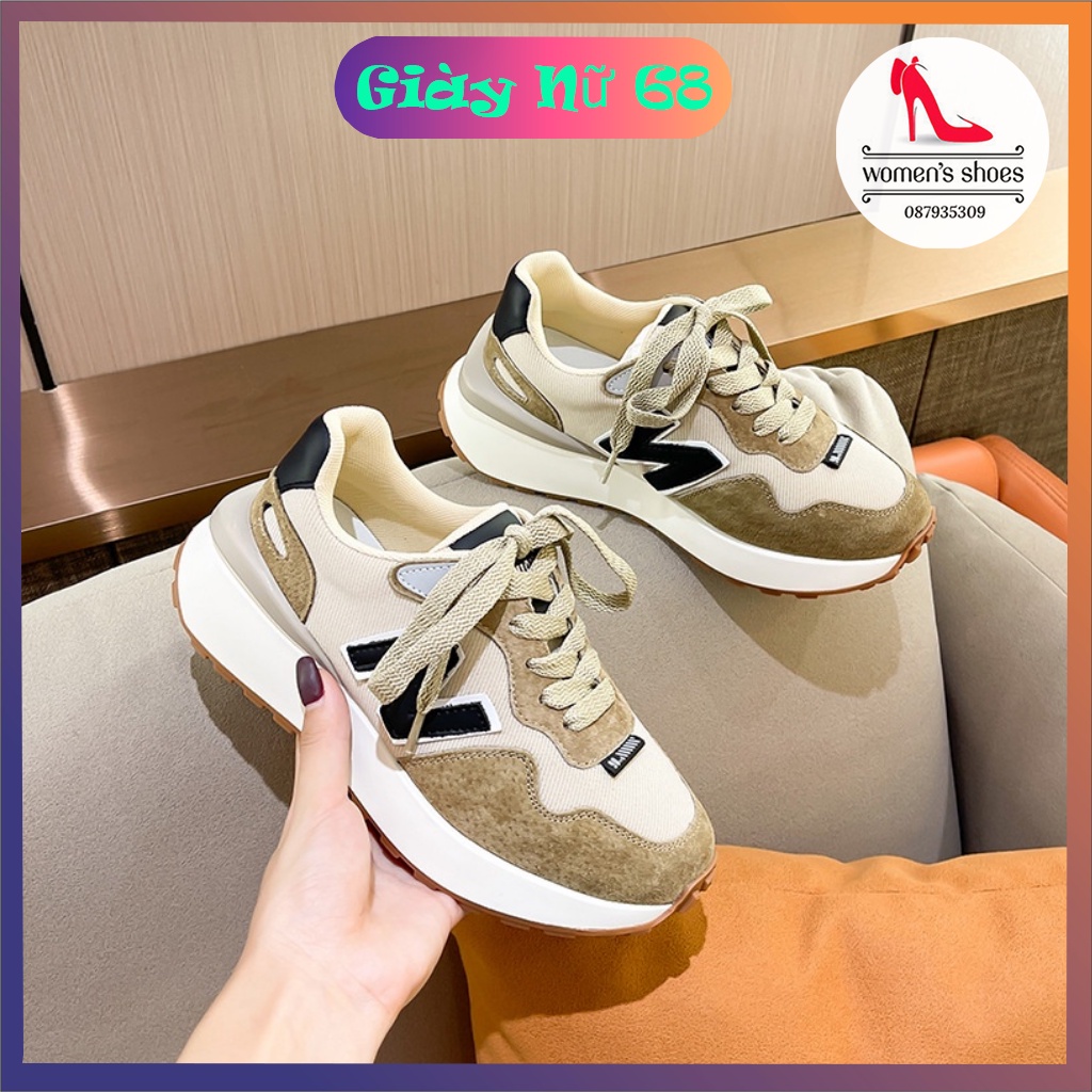Giày Thể Thao Nữ Chữ N..2. Độn Đế Cao Cấp