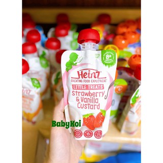 SSs567 Váng sữa hoa quả nghiền Heinz Úc cho bé từ 6 tháng