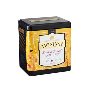 Trà Twinings London Strand Earl Grey (hộp thiếc 100 gram)