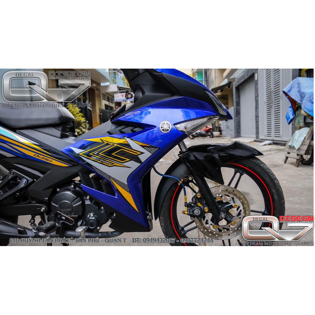 Tem Rời EXCITER 150 LC XANH GP