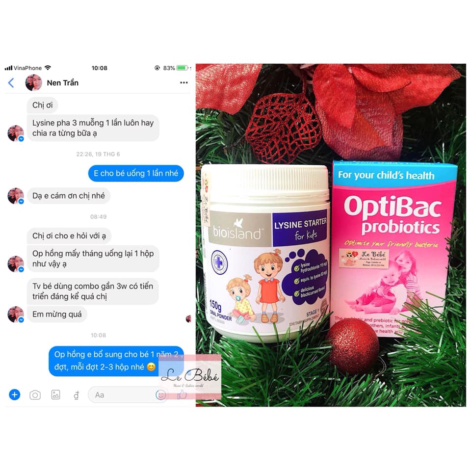 Men vi sinh Optibac hồng sơ sinh + mẹ bầu - Optibac Probiotics ( dạng gói/ giọt )