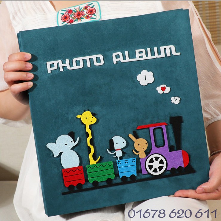 Album ảnh bìa dạ cao cấp để 600 ảnh cỡ 10x15 hoặc 9x13