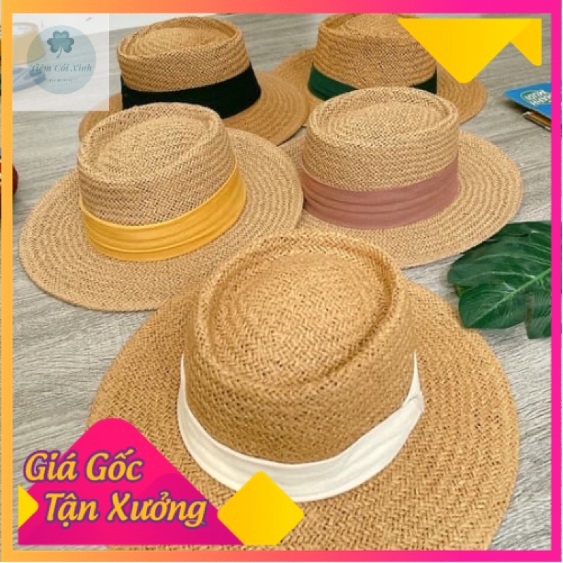 Mũ Đi Biển Panama Nón Cói Gaucho Vintage Siêu Hot