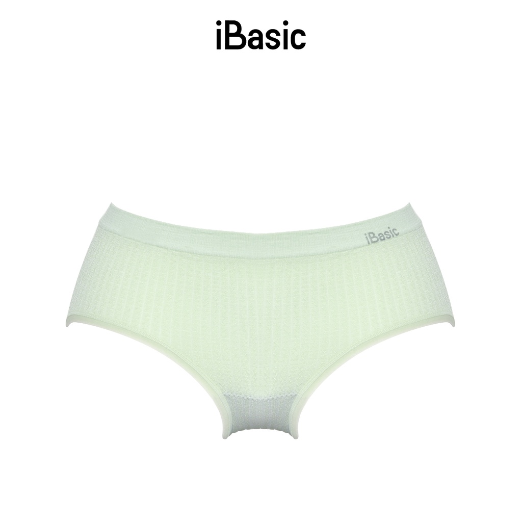 Quần lót nữ phối ren hipster không đường may iBasic PANY090