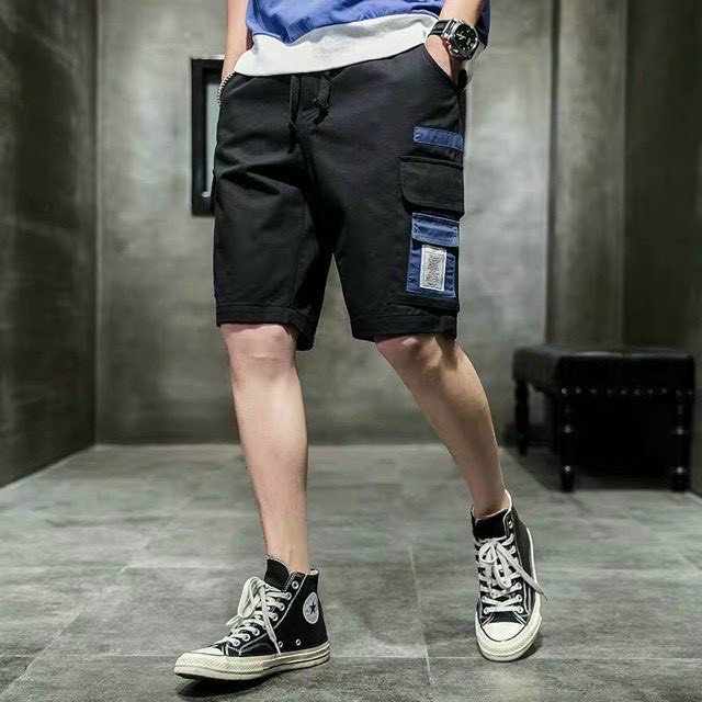 Quần SHORT Kaki Túi Hộp IN CHỮ Cao Cấp Nam Nữ Trẻ Trung Năng Động Cá Tính Unisex - T&A STORE