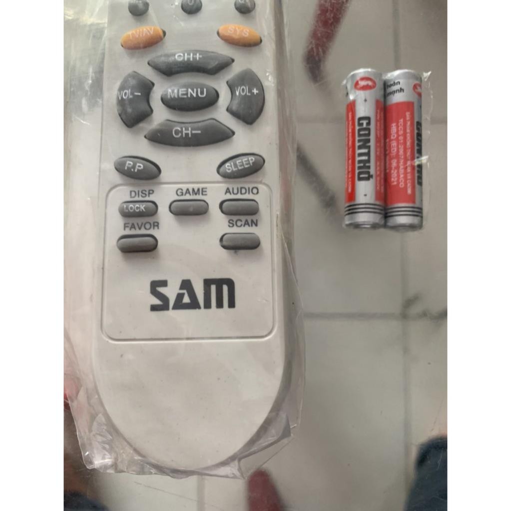 Remote Tivi - Điều khiển TV SAM NHỎ SAM VUÔNG