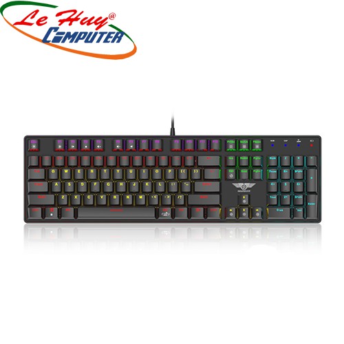 Bàn phím cơ không dây Newmen GM335 Dual Mode RGB