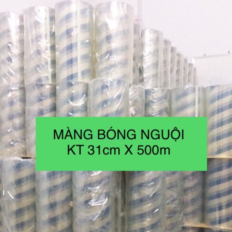 Màng nguội cán bóng opat KT 30cmx500m dùng để cán decal tem nhãn....