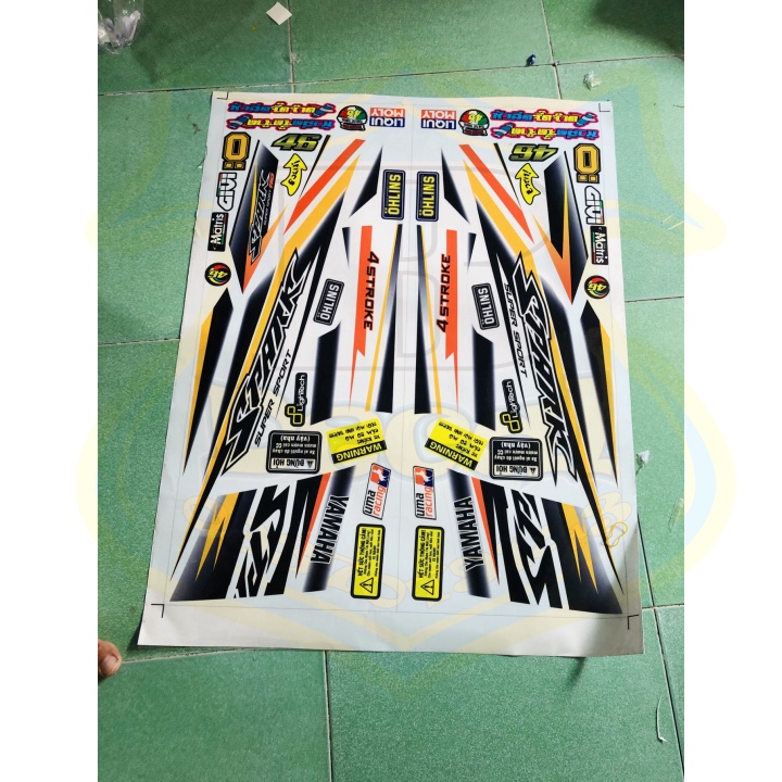 ( Quí khách vui lòng mang ra tiệm cho thợ dán ) Tem SIRIUS IN DECAL TRONG 23213