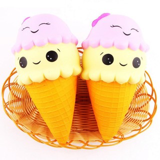 Squishy- Kem Ốc Quế Khổng Lồ (22x11x11cm) (bán xả)