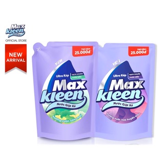 Combo 2 túi nước giặt Maxkleen hương Huyền diệu và vườn sớm mai 2.4kg