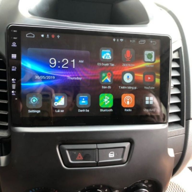 Màn hình Android 9 inch cho xe Ford Ranger