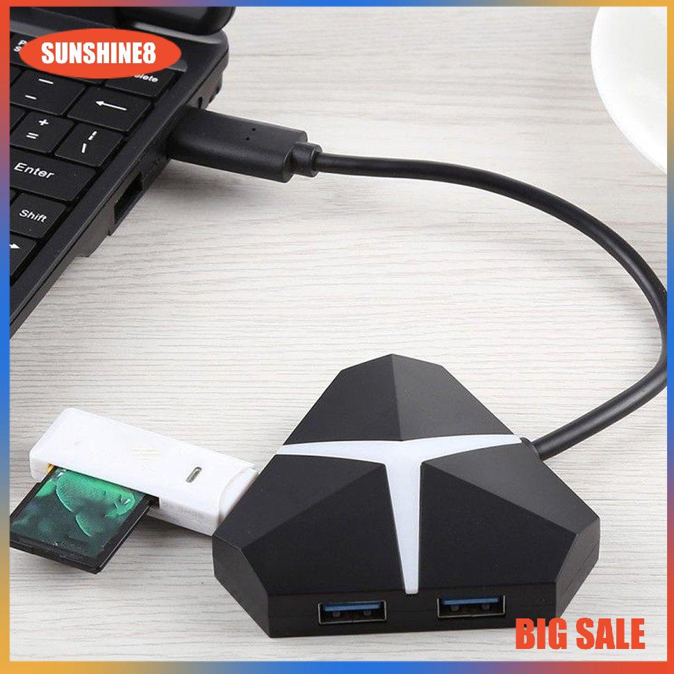 Bộ Chuyển Đổi Hub Usb 3.0 / Type C Sang Usb3.0 + 3 Usb2.0 Cho Macbook Pro