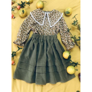Chân váy bé gái - vintage
