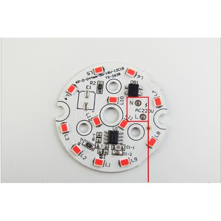 led 6w 220V smd 2835 đèn trang trí