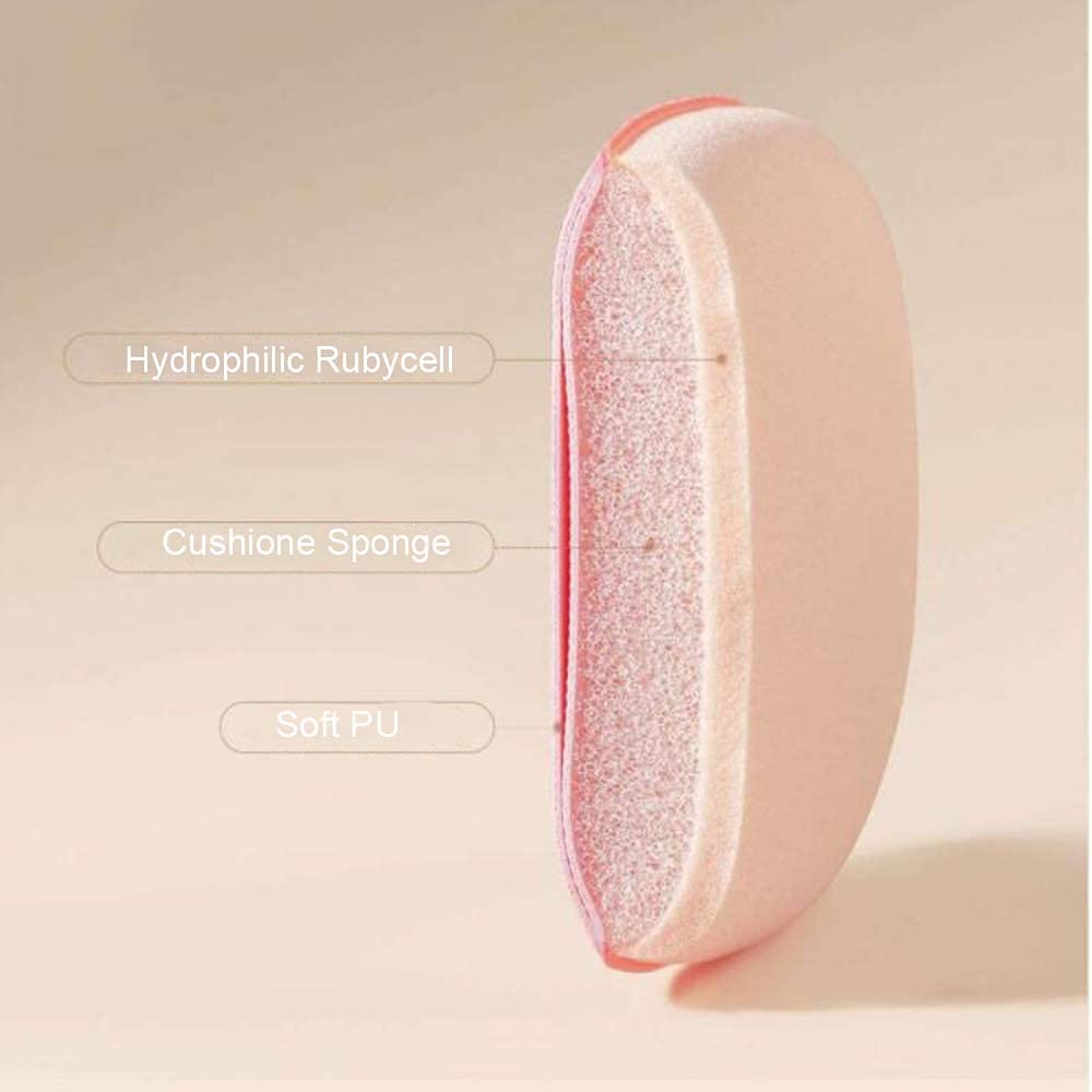 [Hàng mới về] Mút tán kem nền trang điểm mini đeo ngón tay tiện dụng