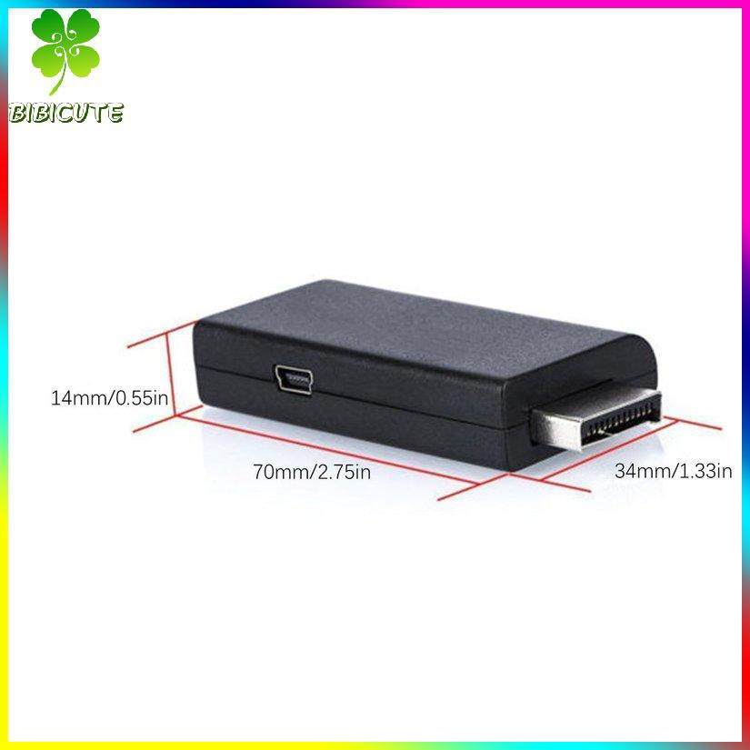 [Fast delivery]PS2 To HDMI-compatible Audio Video Converter Adapter AV HDMI-compatible Cable