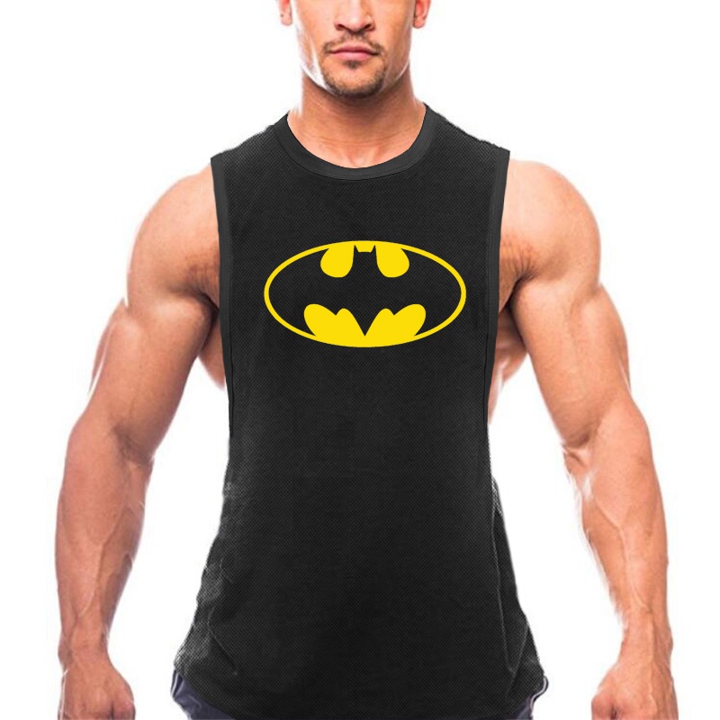 Áo Ba Lỗ Lưới Không Tay Nhanh Khô Thời Trang Thể Thao Mùa Hè Cơ Bắp Cho Nam