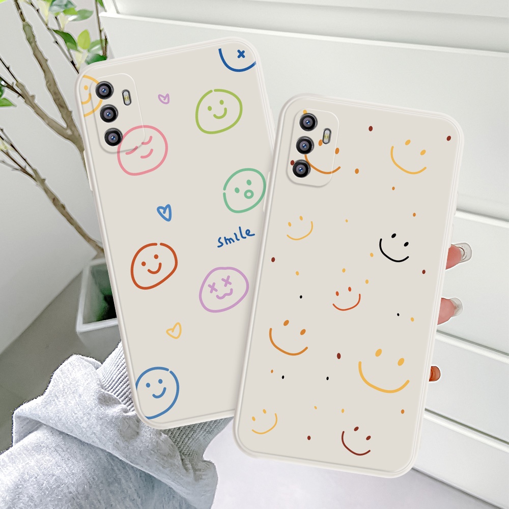 Ốp điện thoại hình mặt cười dễ thương bảo vệ cho OPPO A94 F11 PRO F1 F3 PLUS OPPO RENO 5 PRO PLUS 4 PRO 5K 2Z 2F H099