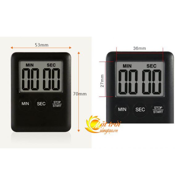 Đồng hồ bấm giờ đếm ngược điện tử mini V2