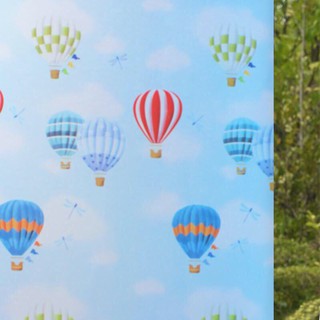 Giấy dán kính hay còn gọi là  ( Decal ) dán kính khinh khí cầu  khổ rộng 90cm