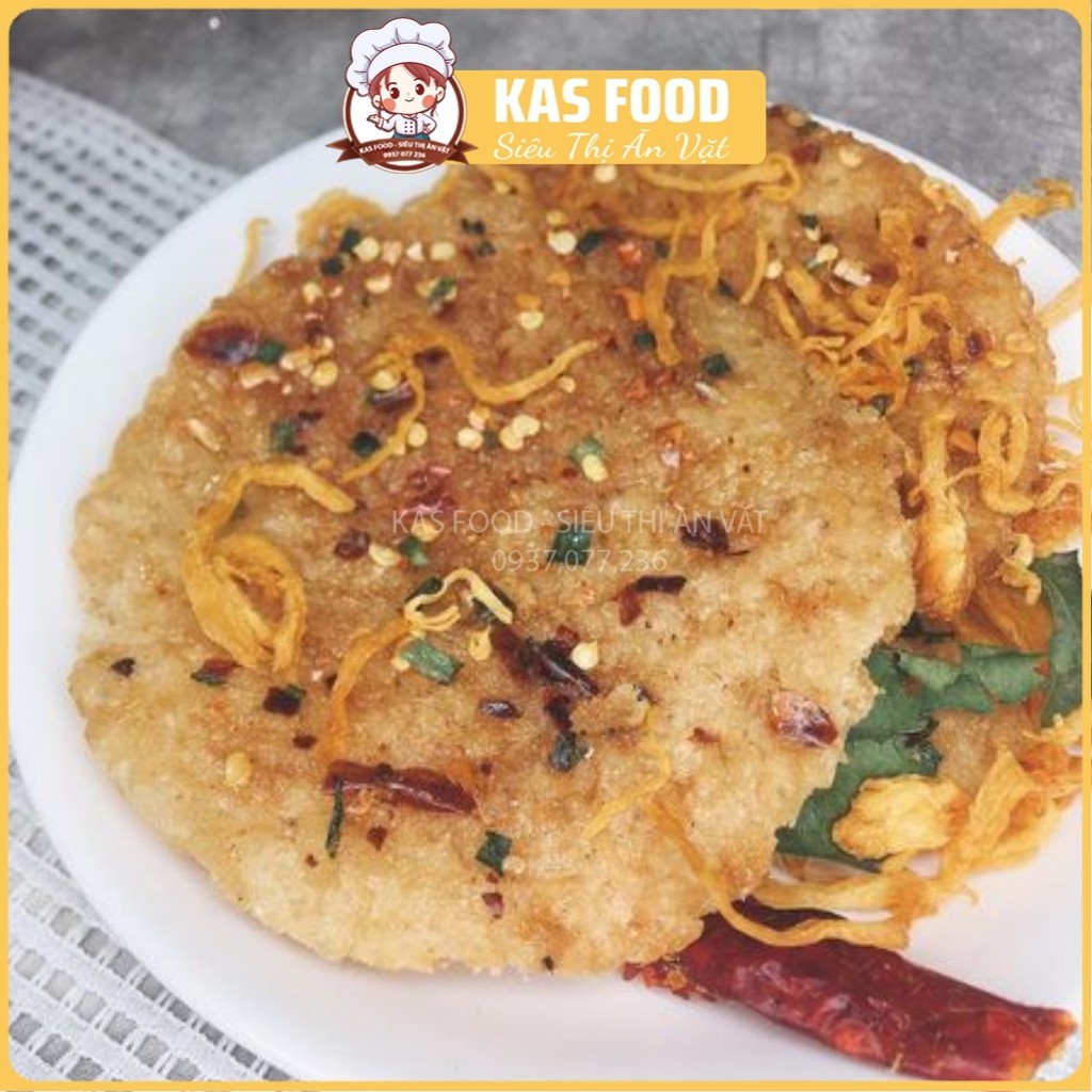 Cơm cháy chiên nước mắm lắc khô gà CCKG3/450 thơm ngon, giòn tan, loại dày 300/450g - Kas Food | BigBuy360 - bigbuy360.vn