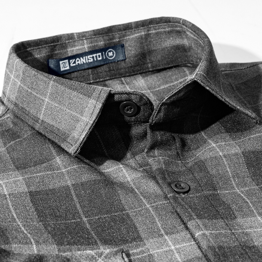 Áo sơ mi nam chất liệu cao cấp thương hiệu ZANISTO mã SM080