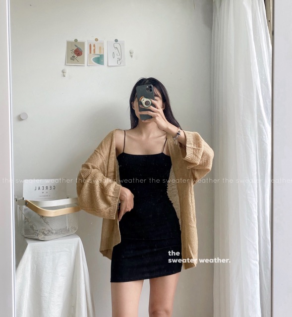 Áo khoác cardigan len tơ | BigBuy360 - bigbuy360.vn