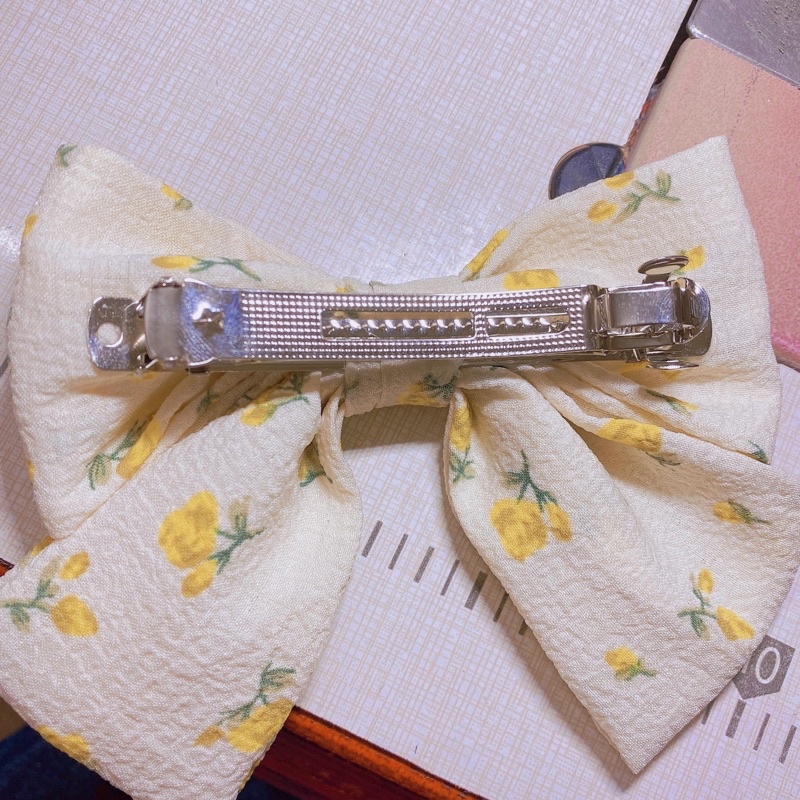 Kẹp tóc nơ hoa nhí phong cách vintage dành cho nữ